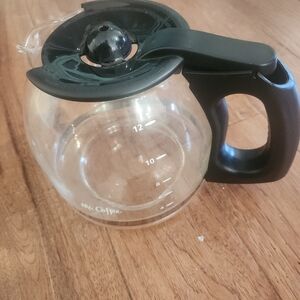 Mr. Coffee Black Glass Coffee Carafe